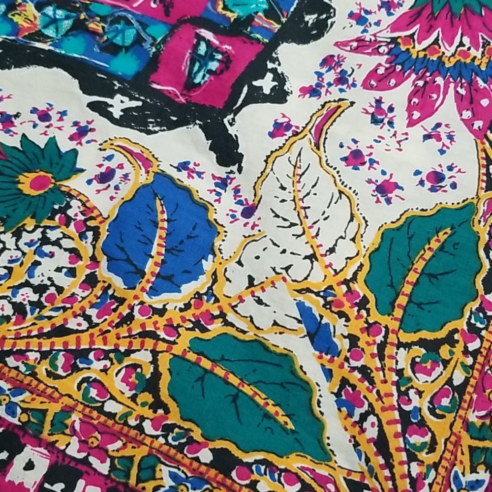1993 Cree par Christian Lacroix scarf - Picture 4 of 14